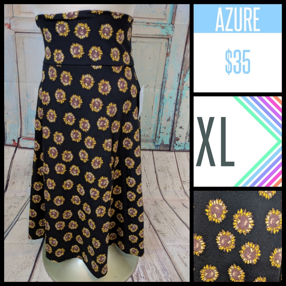XL Azure Skirt